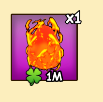 Flaming Egg in the Ride A Pet community reference catalogue