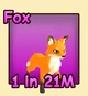 Fox in the Ride A Pet community reference catalogue