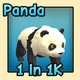 Panda in the Ride A Pet community reference catalogue